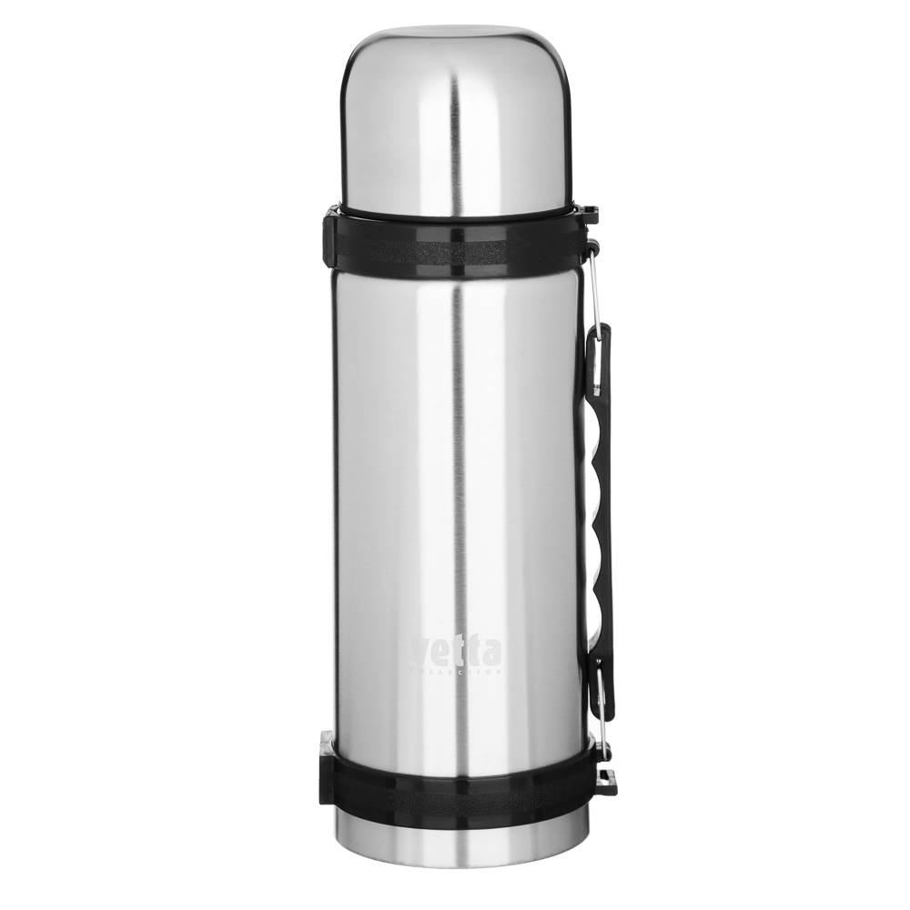 VETTA Термос металлический "Туристический" 1,50л серебристый, арт.№ 841-050