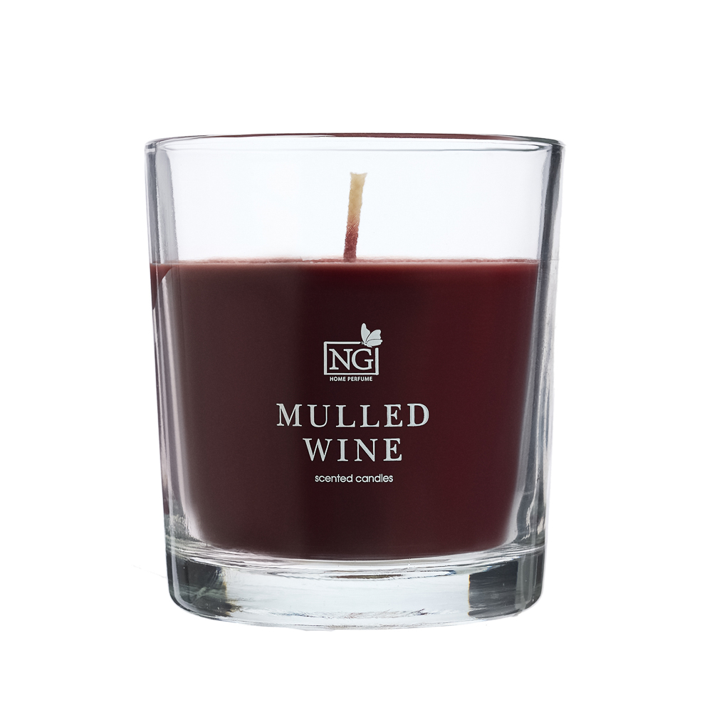 NEW GALAXY Свеча ароматизированная 120гр. Глинтвейн, имбирный пряник, ваниль, яблоко с корицей, арт.№ 778-201