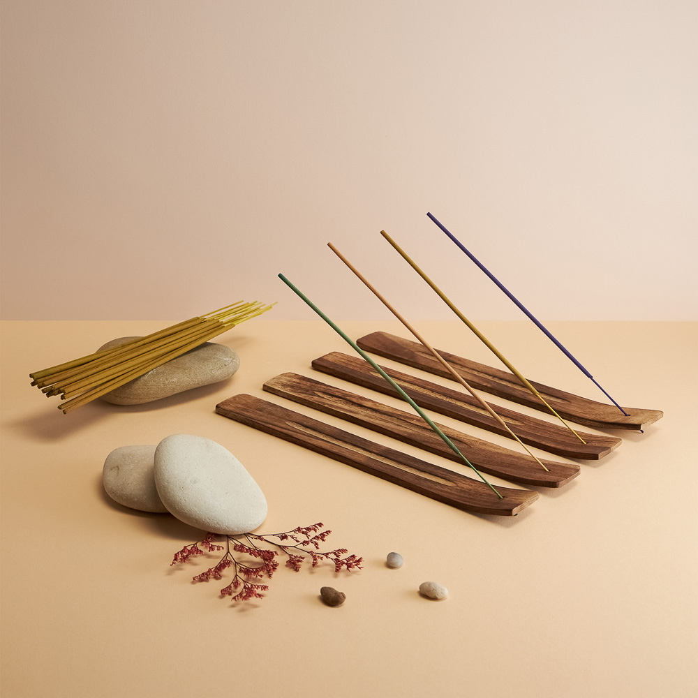 NEW GALAXY Аромапалочки с подставкой в тубе 20 шт, 4 аромата, лаванда, цитрус, лемонграсс, ваниль, арт.№ 778-202