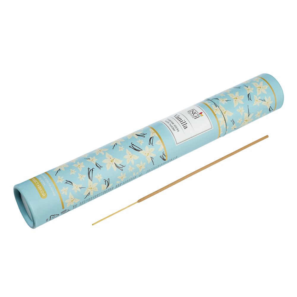 NEW GALAXY Аромапалочки с подставкой в тубе 20 шт, 4 аромата, лаванда, цитрус, лемонграсс, ваниль, арт.№ 778-202