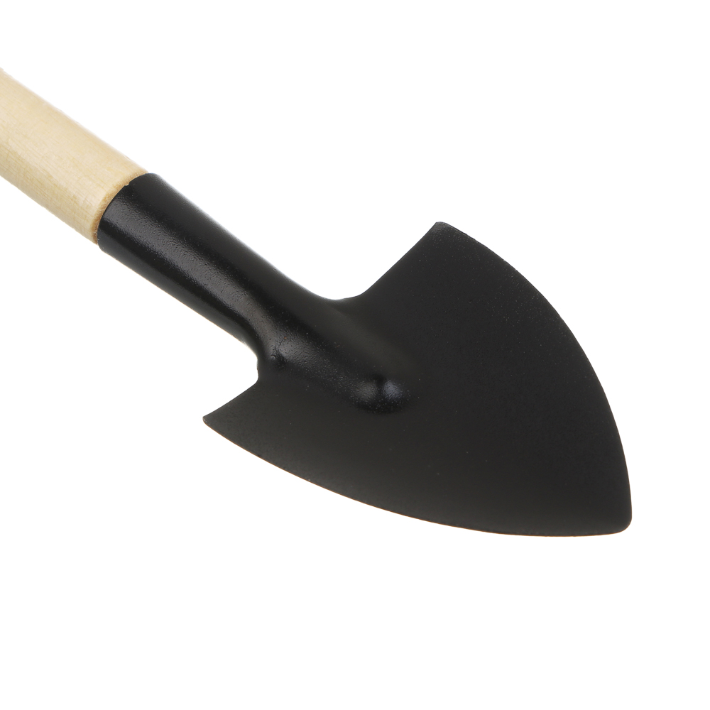 Набор для ухода за комн.растениями(совки 21-22см, грабли 18см), ручки лакирован, мет,дер., арт.№ 182-057