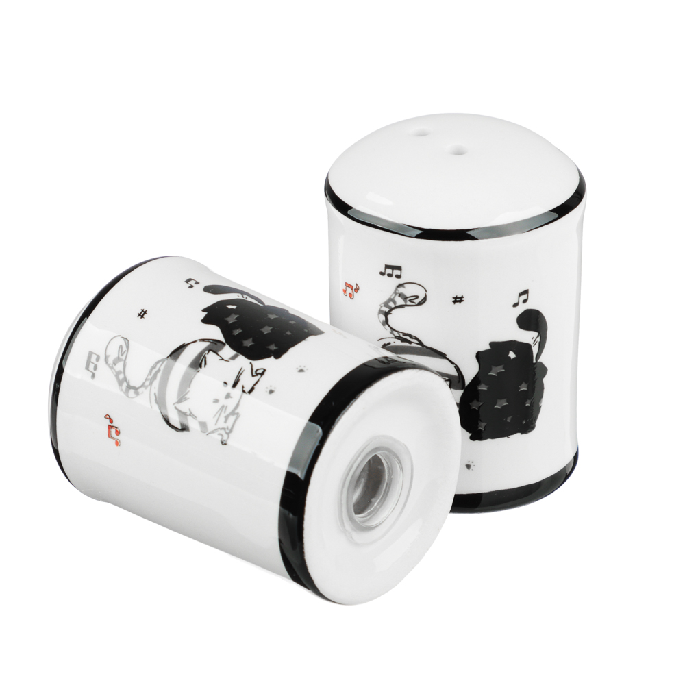 MILLIMI Хвостатые друзья Набор для соли и перца, 4,5х6,5см, керамика, арт.№ 824-649