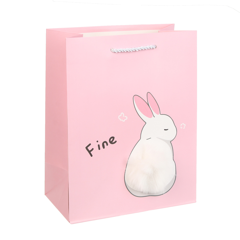 Пакет подарочный тм Fntastic M 23x17,7x10см, бумага, 4 дизайна, арт.№ 507-440