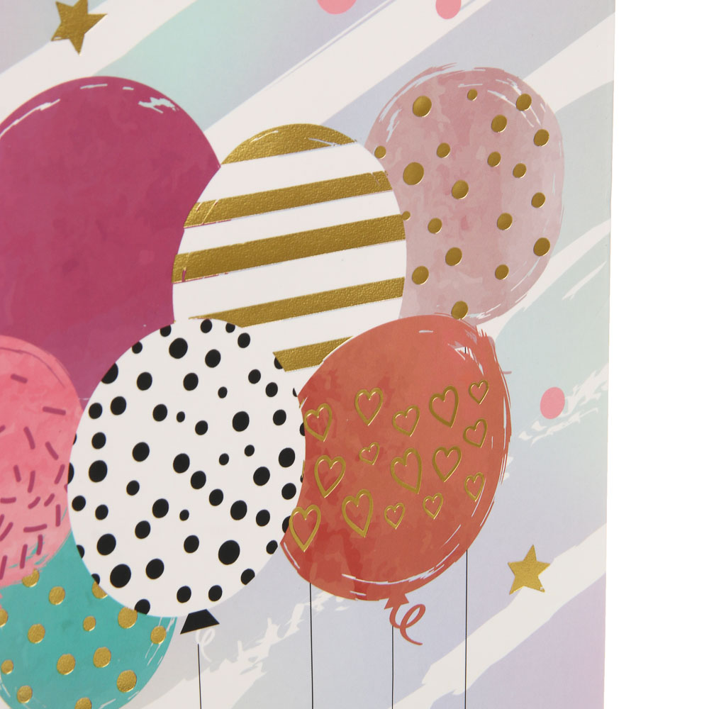 Пакет подарочный тм Fntastic M 18x23x10см, бумага, 4 дизайна, арт.5, арт.№ 507-443