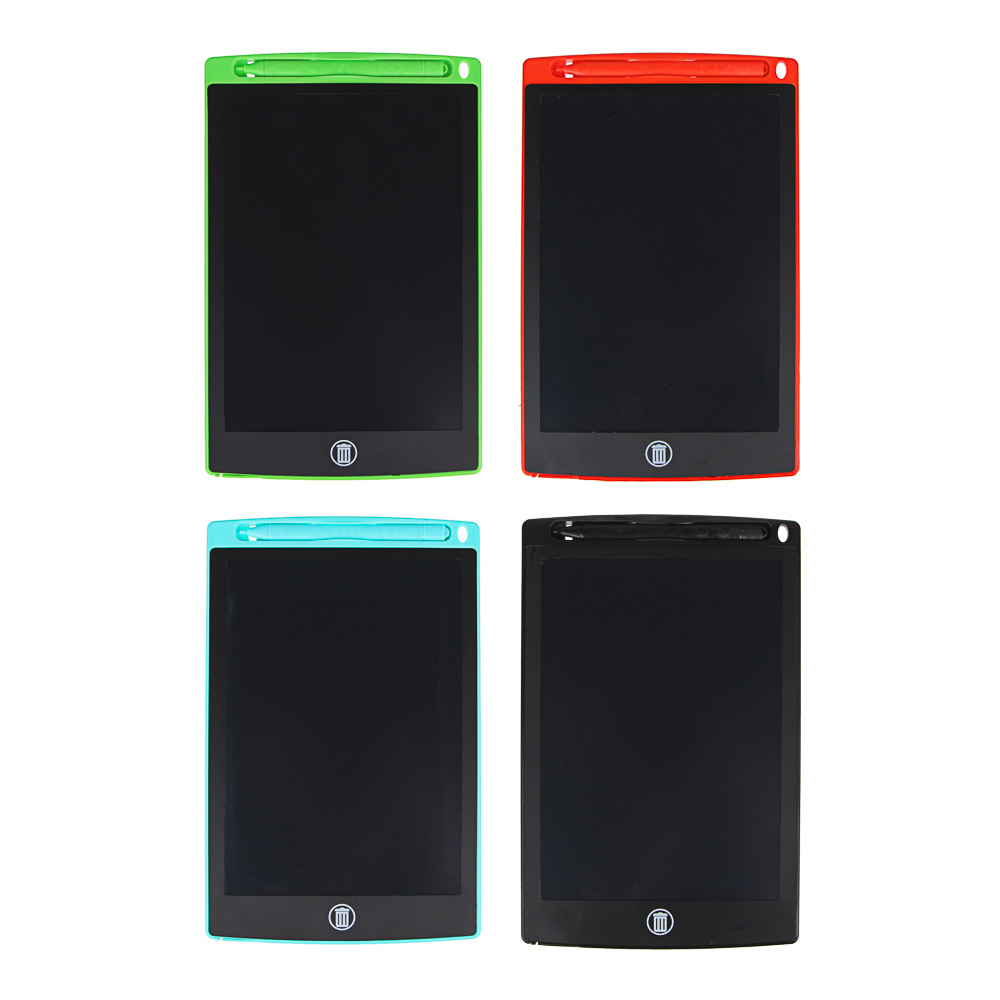 ХОББИХИТ Планшет для рисования LCD экран, 8,5 дюймов, пластик, 4 цвета, арт.№ 280-004