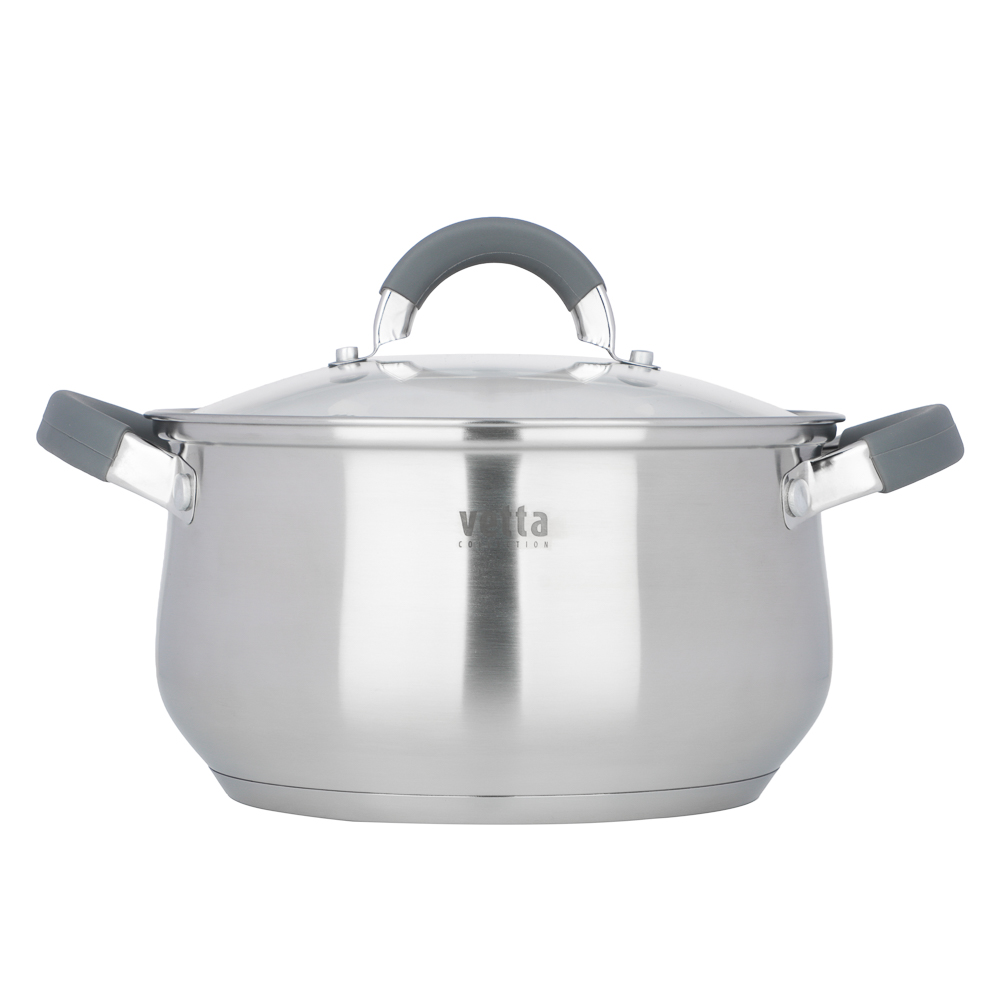 Набор кастрюль тм VETTA Вена 6 пр. (1,9л+3,6л+6,0л) со стекл. крышкой, арт.№ 822-298