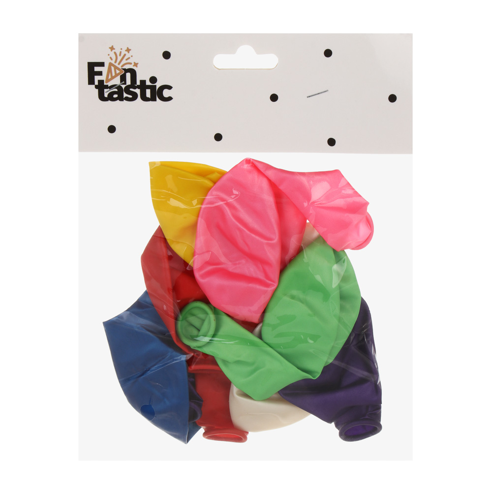 Набор воздушных шаров тм Fntastic "Микс" 12", перламурт, 10шт, арт.№ 513-200