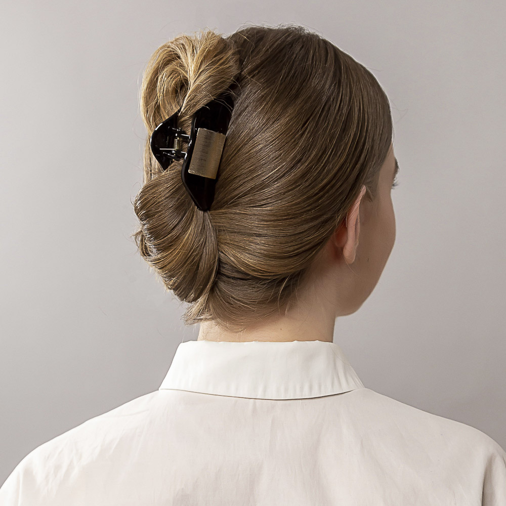 BERIOTTI Краб для волос, пластик, 8см, 2 дизайна, КВ19-25, арт.№ 324-148