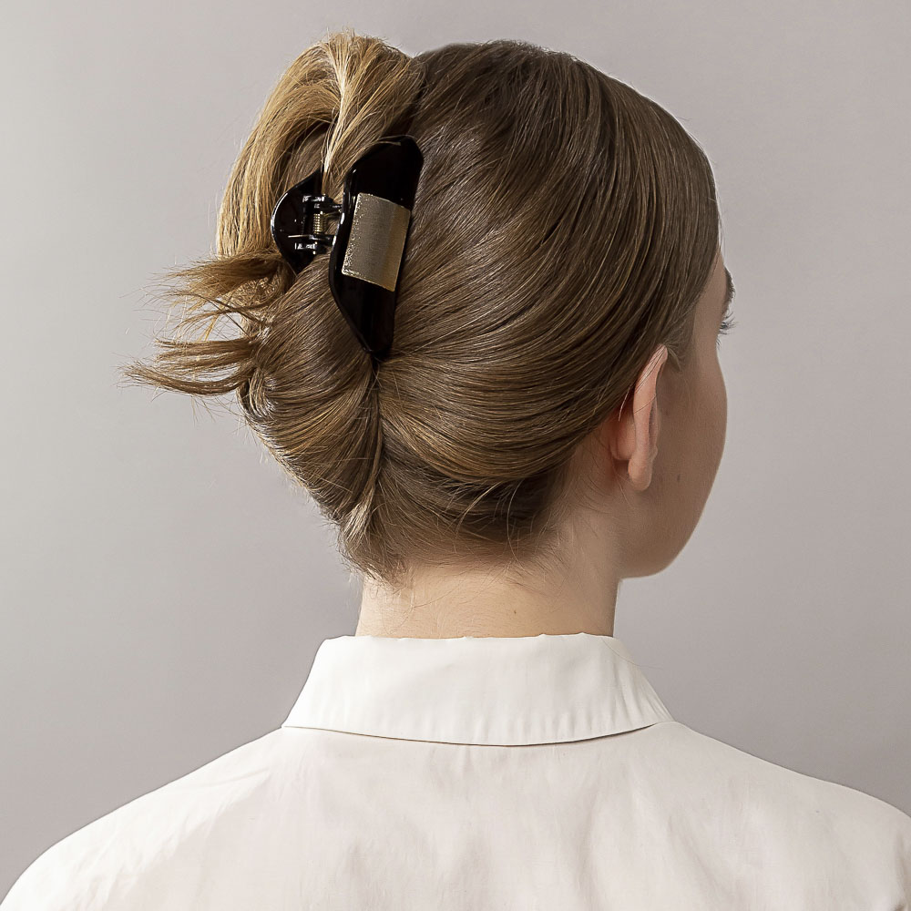 BERIOTTI Краб для волос, пластик, 8см, 2 дизайна, КВ19-25, арт.№ 324-148