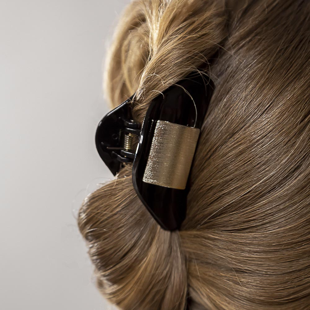 BERIOTTI Краб для волос, пластик, 8см, 2 дизайна, КВ19-25, арт.№ 324-148