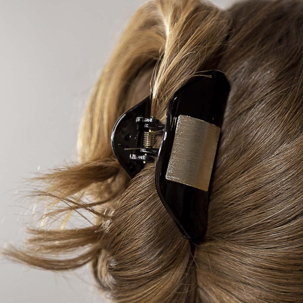 BERIOTTI Краб для волос, пластик, 8см, 2 дизайна, КВ19-25, арт.№ 324-148