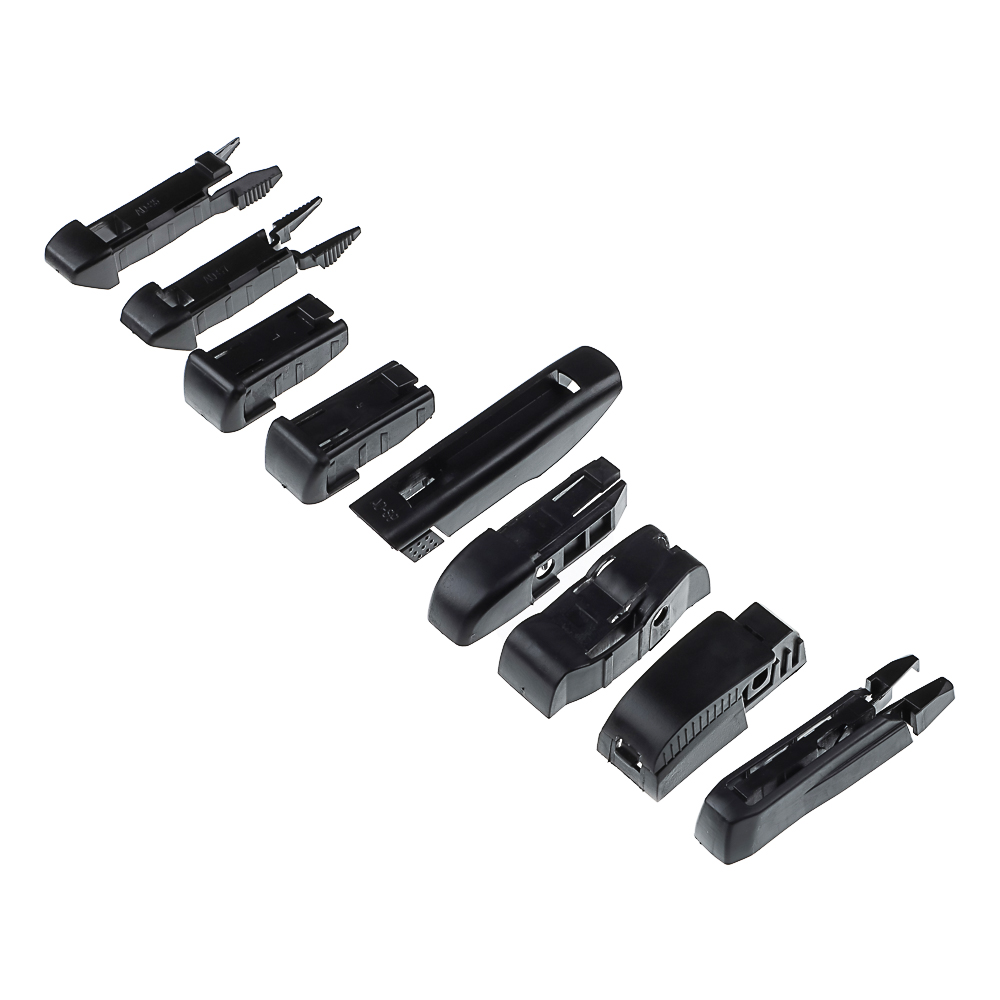 ЕРМАК Щетка стеклоочистителя бескаркасная UNIVERSAL 430мм/17'', 10 адаптеров, арт.№ 748-005