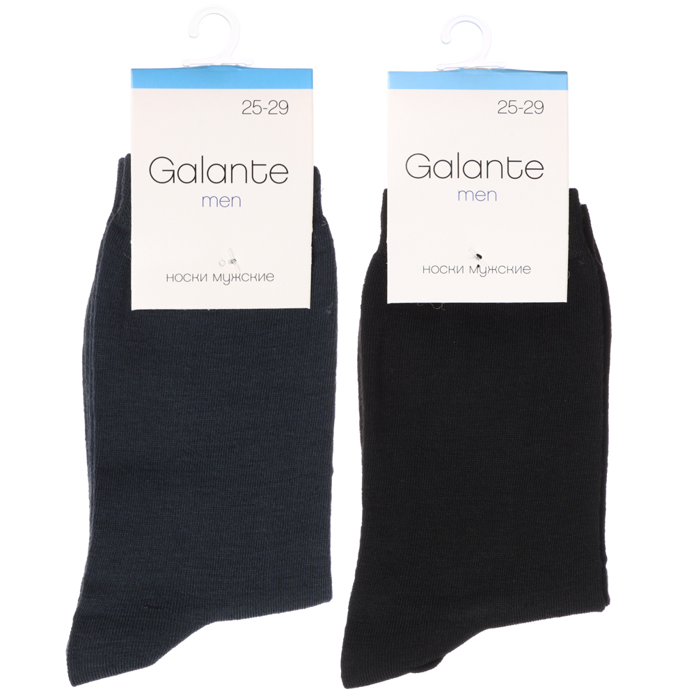 GALANTE Носки мужские, р.27-29, 85% полиэстер, 15% полиамид, цвета в ас-те, #6, арт.№ 312-398