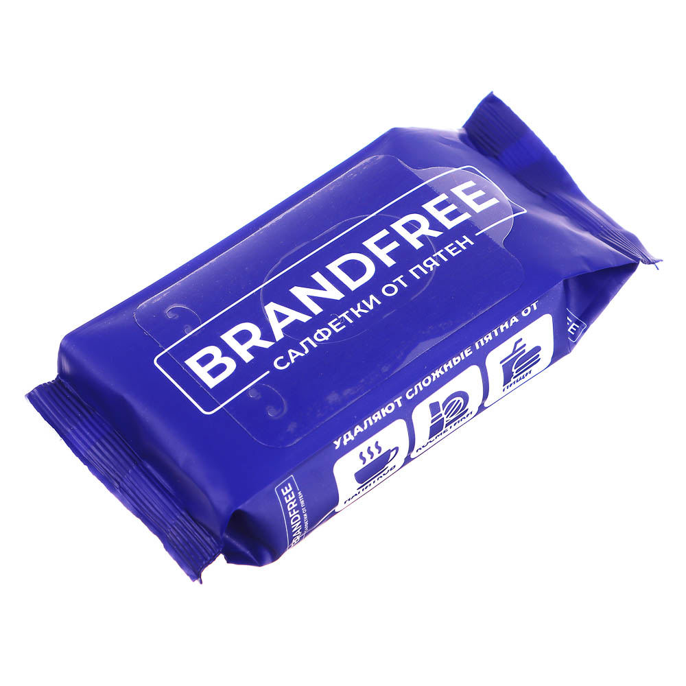 Влажные салфетки для удаления пятен BRANDFREE, 8шт, арт.№ 915-003