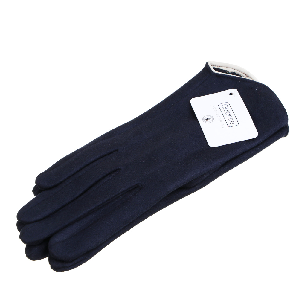 GALANTE Перчатки женские под замшу, р-р 18-20, 3 цвета, СЗПВ24-15, арт.№ 363-367