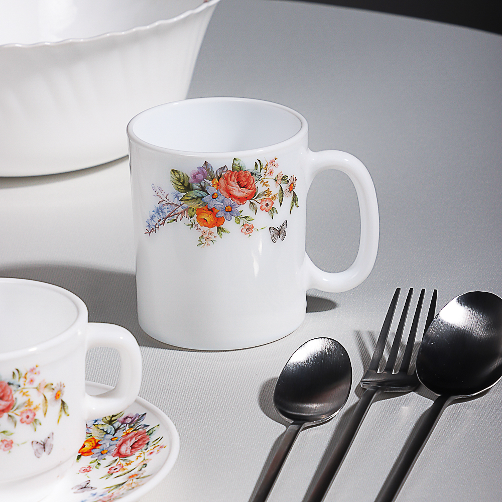 MILLIMI Дарина Кружка 320мл опаловое стекло, 18136, арт.№ 818-343