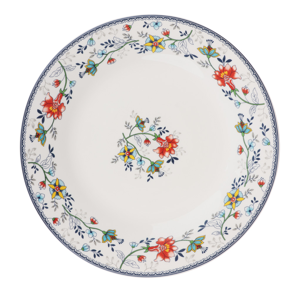 MILLIMI Виола Тарелка подстановочная опаловое стекло 25см, 21001, арт.№ 818-417