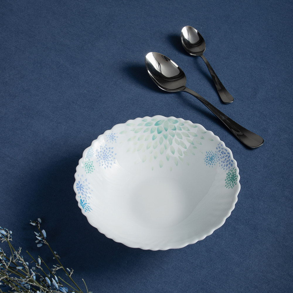 MILLIMI Асиано Салатник опаловое стекло 19см, арт.№ 818-019