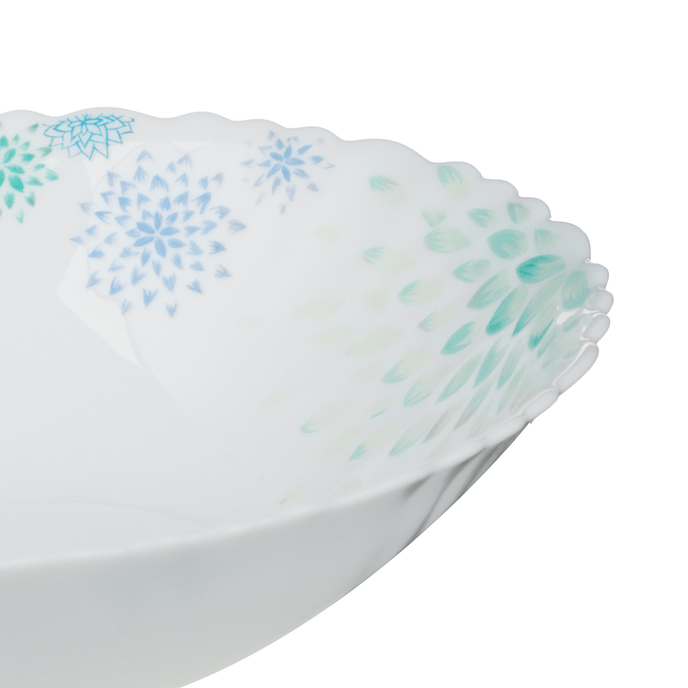 MILLIMI Асиано Салатник опаловое стекло 19см, арт.№ 818-019