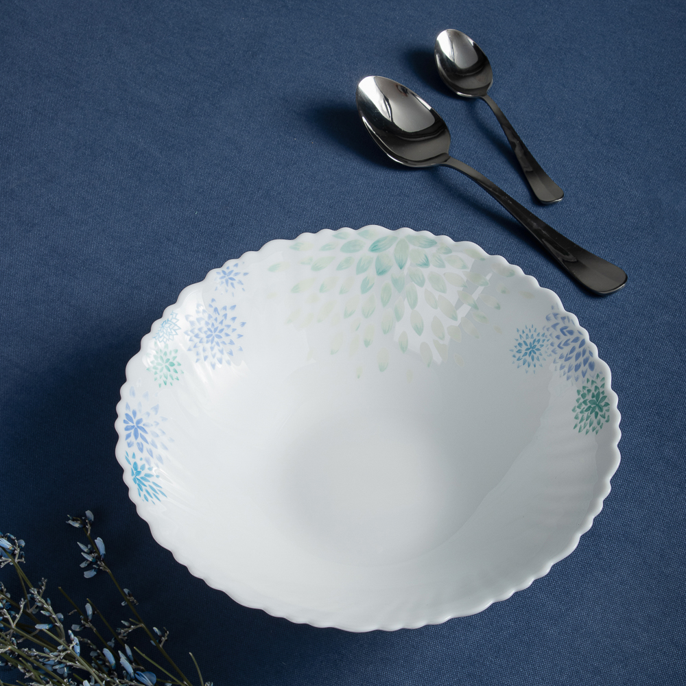 MILLIMI Асиано Салатник опаловое стекло 24см, арт.№ 818-020