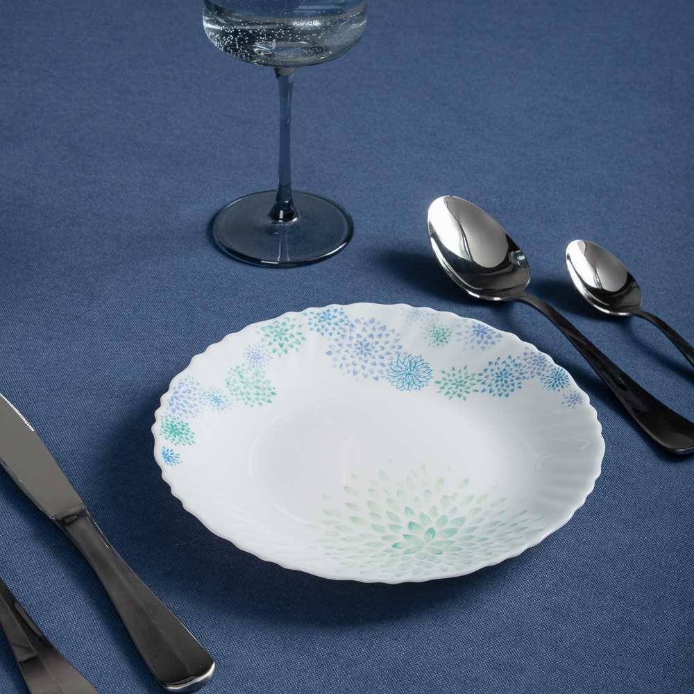 MILLIMI Асиано Тарелка десертная опаловое стекло 19см, арт.№ 818-021