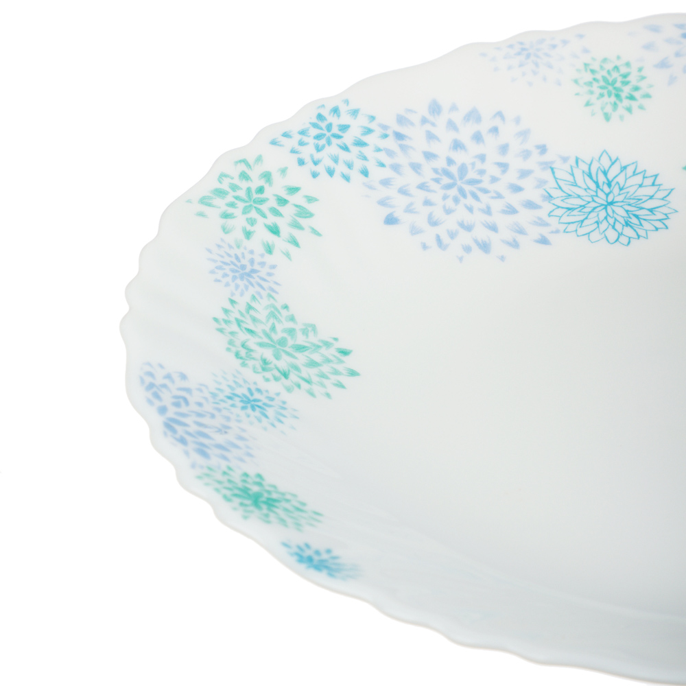 MILLIMI Асиано Тарелка десертная опаловое стекло 19см, арт.№ 818-021