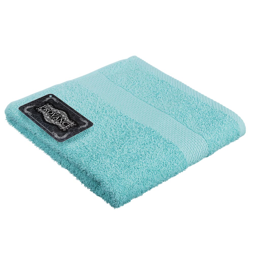 PROVANCE Наоми Полотенце махровое, 100% хлопок, 50х90см, 360гр/м, морская волна, арт.№ 489-199