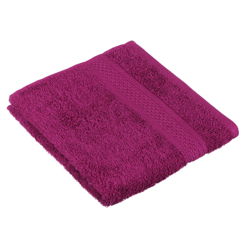 PROVANCE Наоми Полотенце махровое, 100% хлопок, 50х90см, 360гр/м, сливовый, арт.№ 489-202