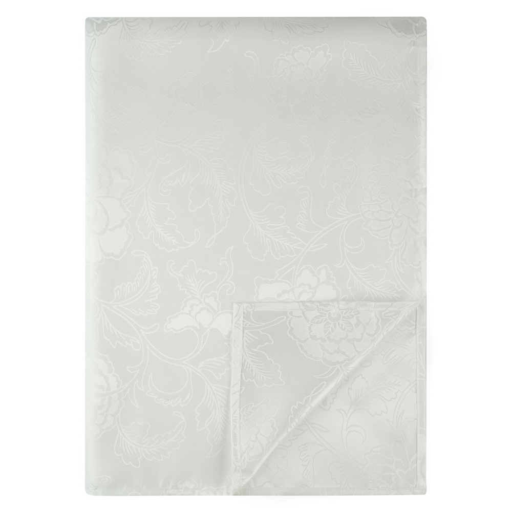 PROVANCE Basic Нэви Скатерть текстильная жаккард, 110х140см, белый, арт.№ 435-167