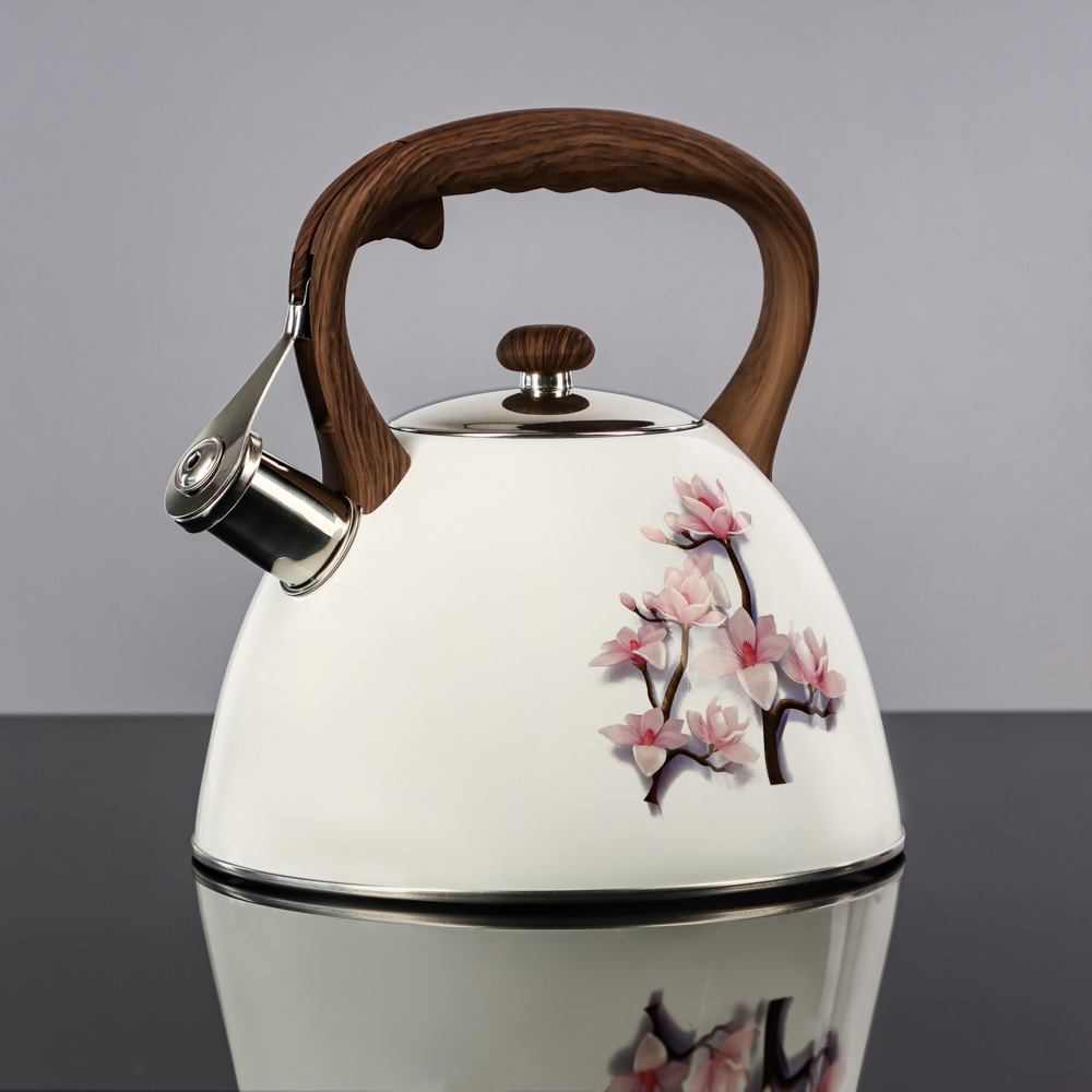 VETTA Чайник стальной 3,0л "Сакура", индукция, арт.№ 847-083