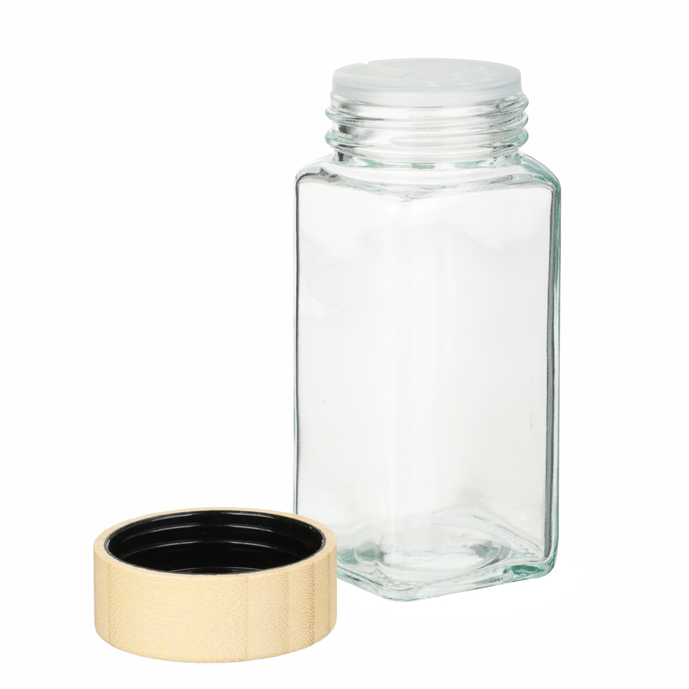 VETTA ЭКО Вуд Набор банок для специй, 6шт., 120мл,стекло, бамбук, арт.№ 828-329