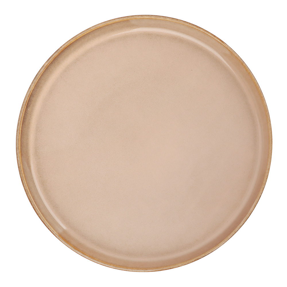MILLIMI Кантри тарелка подстановочная 25,9см, керамика, бежевый, арт.№ 824-229