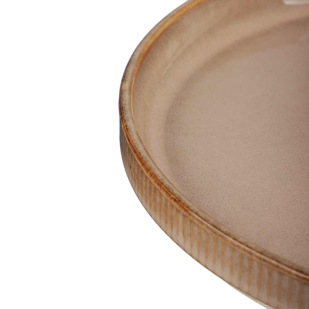 MILLIMI Кантри тарелка подстановочная 25,9см, керамика, бежевый, арт.№ 824-229