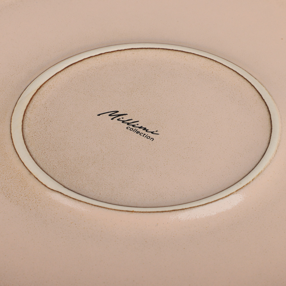 MILLIMI Кантри тарелка подстановочная 25,9см, керамика, бежевый, арт.№ 824-229