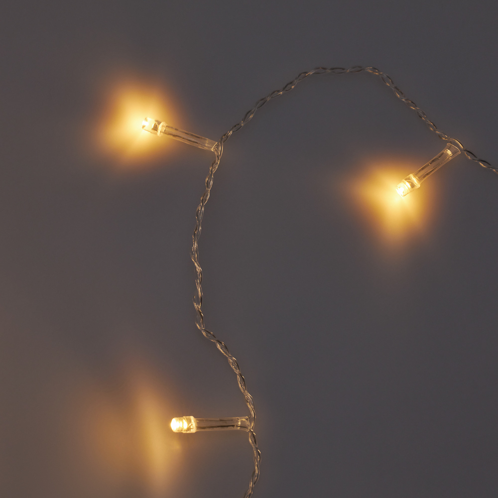 Гирлянда занавес 1.5x1.5 м СНОУ БУМ, 150 LED ламп, постоянное свечение шампань, ПВХ прозрачный, 10 нитей, 220В, арт.№ 382-078