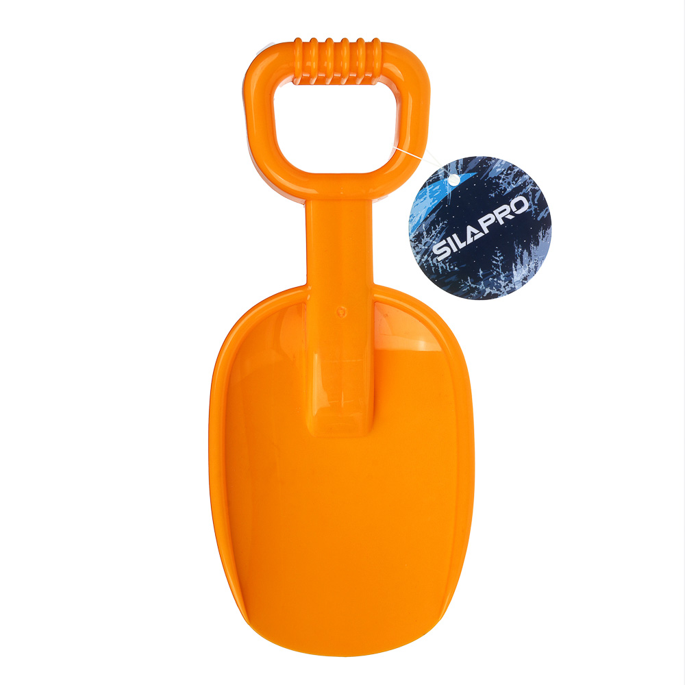 SILAPRO Лопатка для снега, 26х11см, пластик, 4 цвета, арт.№ 074-002