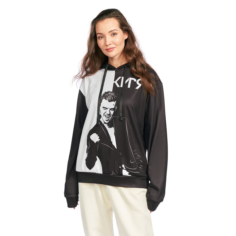 Джемпер для взрослых "КИРЯ", размер XS, Футер (100% полиэстер), 4 дизайна, арт.№ 006-014