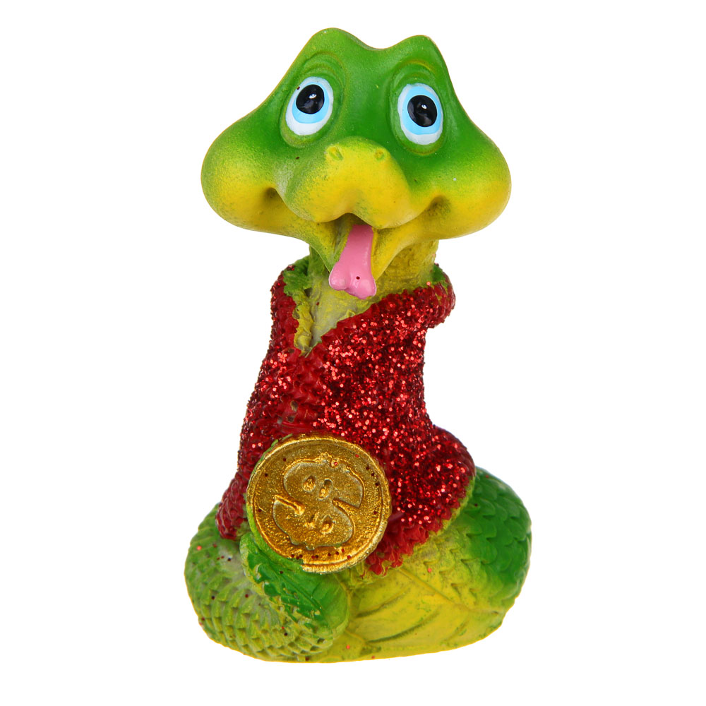 СНОУ БУМ Сувенир Символ Года, полистоун, 5х4х7 см, 4 дизайна, арт.№ 398-827