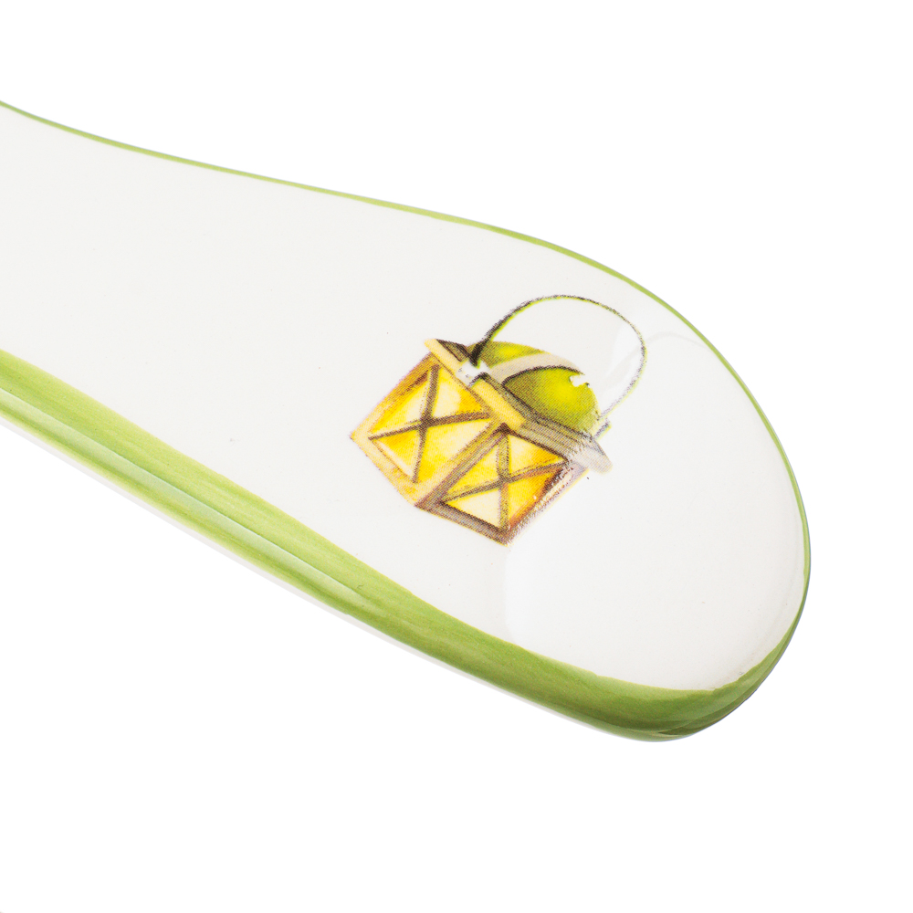 MILLIMI Фелиз Подставка для ложки, 24х11х2,5см, керамика, арт.№ 820-869