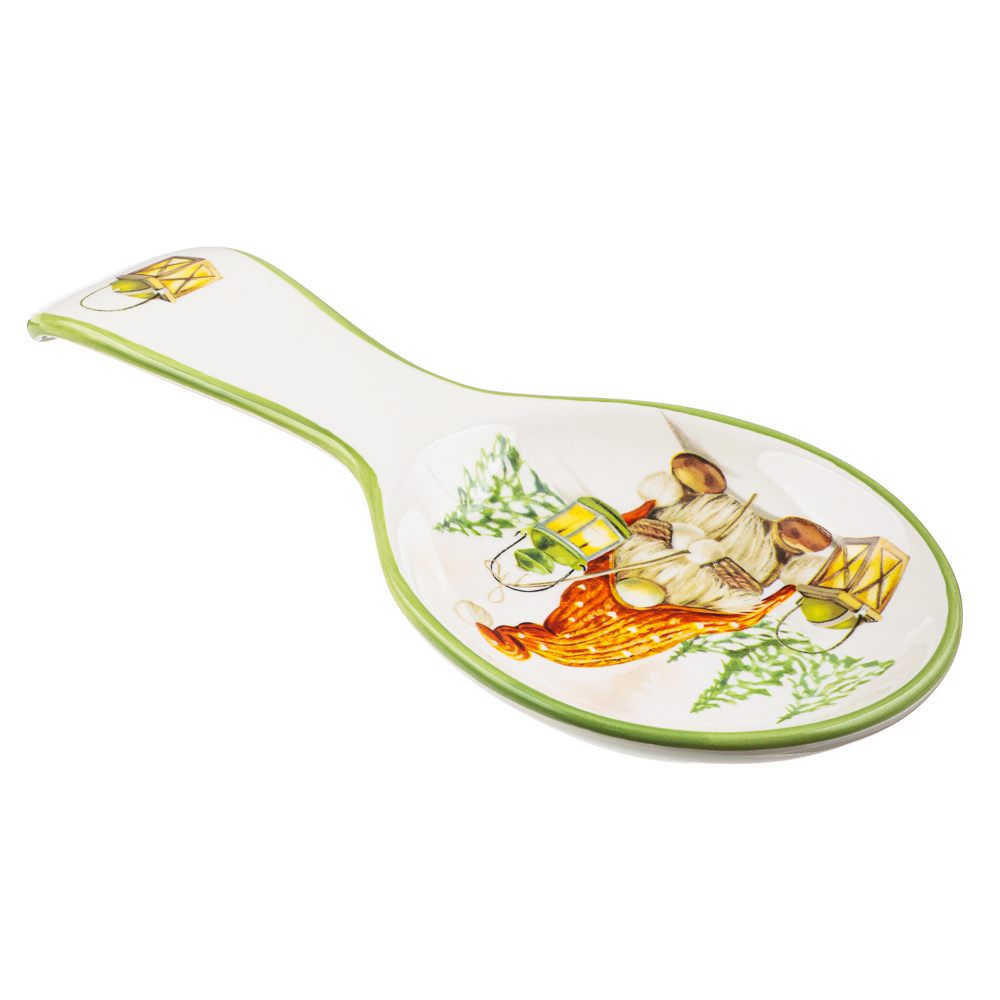 MILLIMI Фелиз Подставка для ложки, 24х11х2,5см, керамика, арт.№ 820-869