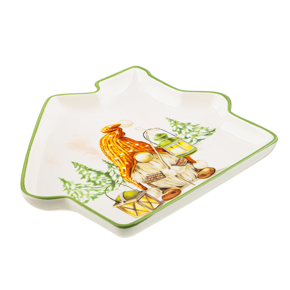 MILLIMI Фелиз Блюдо в форме домика, 25х22х3см, керамика, арт.№ 820-871