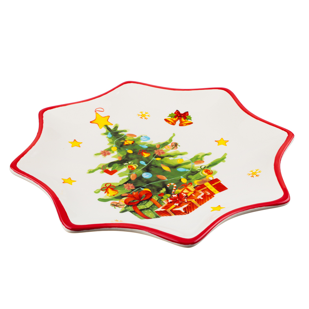 MILLIMI Лесная сказка Блюдо в форме звезды, 25х2см, керамика, арт.№ 820-878