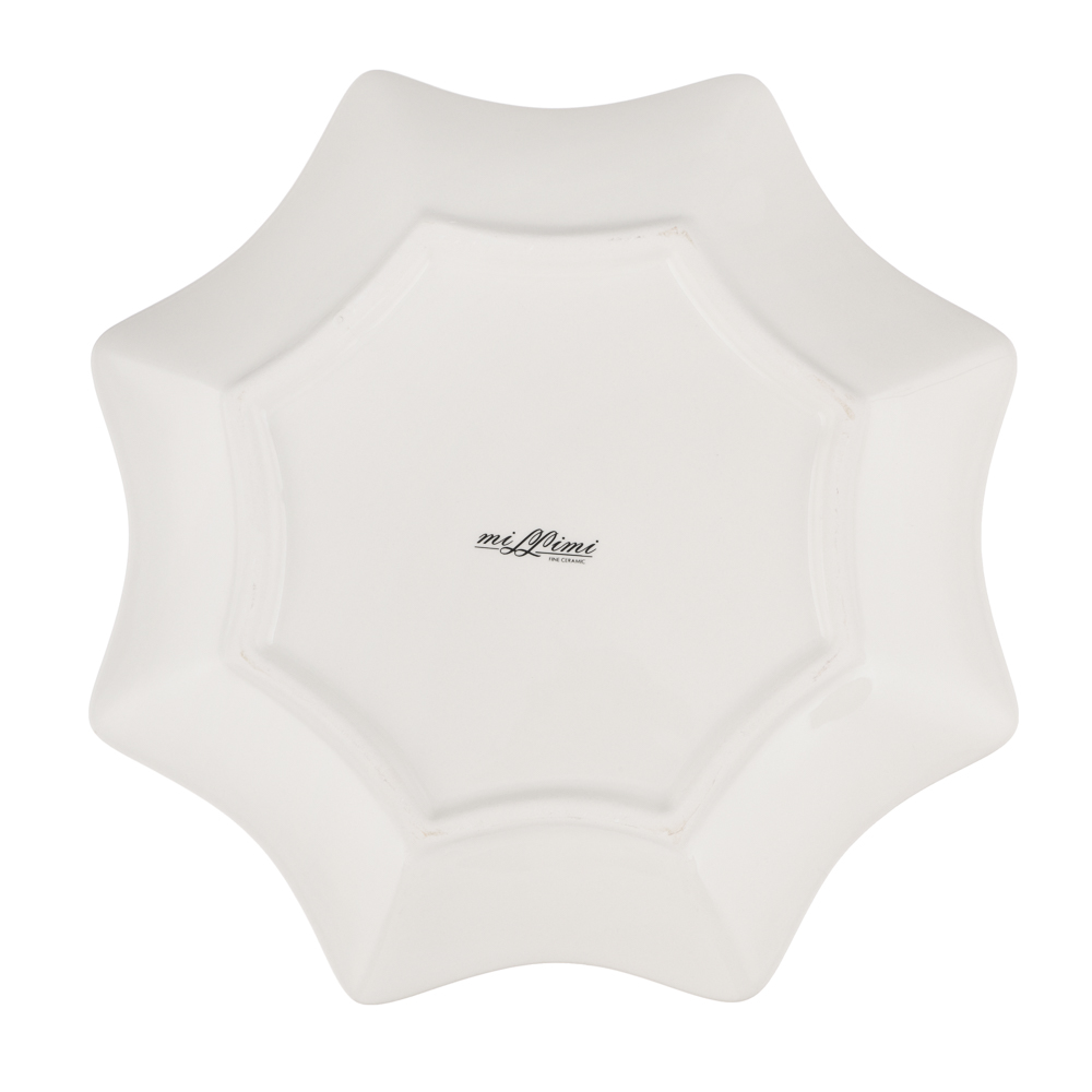 MILLIMI Лесная сказка Блюдо в форме звезды, 25х2см, керамика, арт.№ 820-878