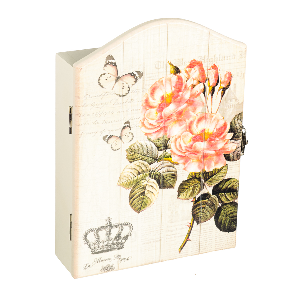 LADECOR Ключница, МДФ,  2 дизайна, 22,5х16х5,2см, арт.№ 510-023