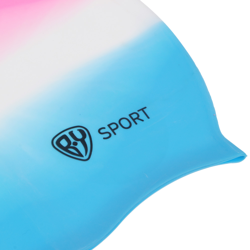Шапочка для плавания тм BY SPORT, 22х18см, силикон, арт.№ 087-010