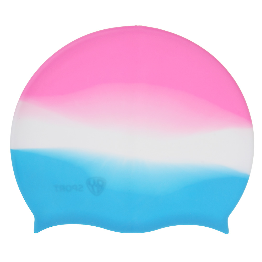 Шапочка для плавания тм BY SPORT, 22х18см, силикон, арт.№ 087-010