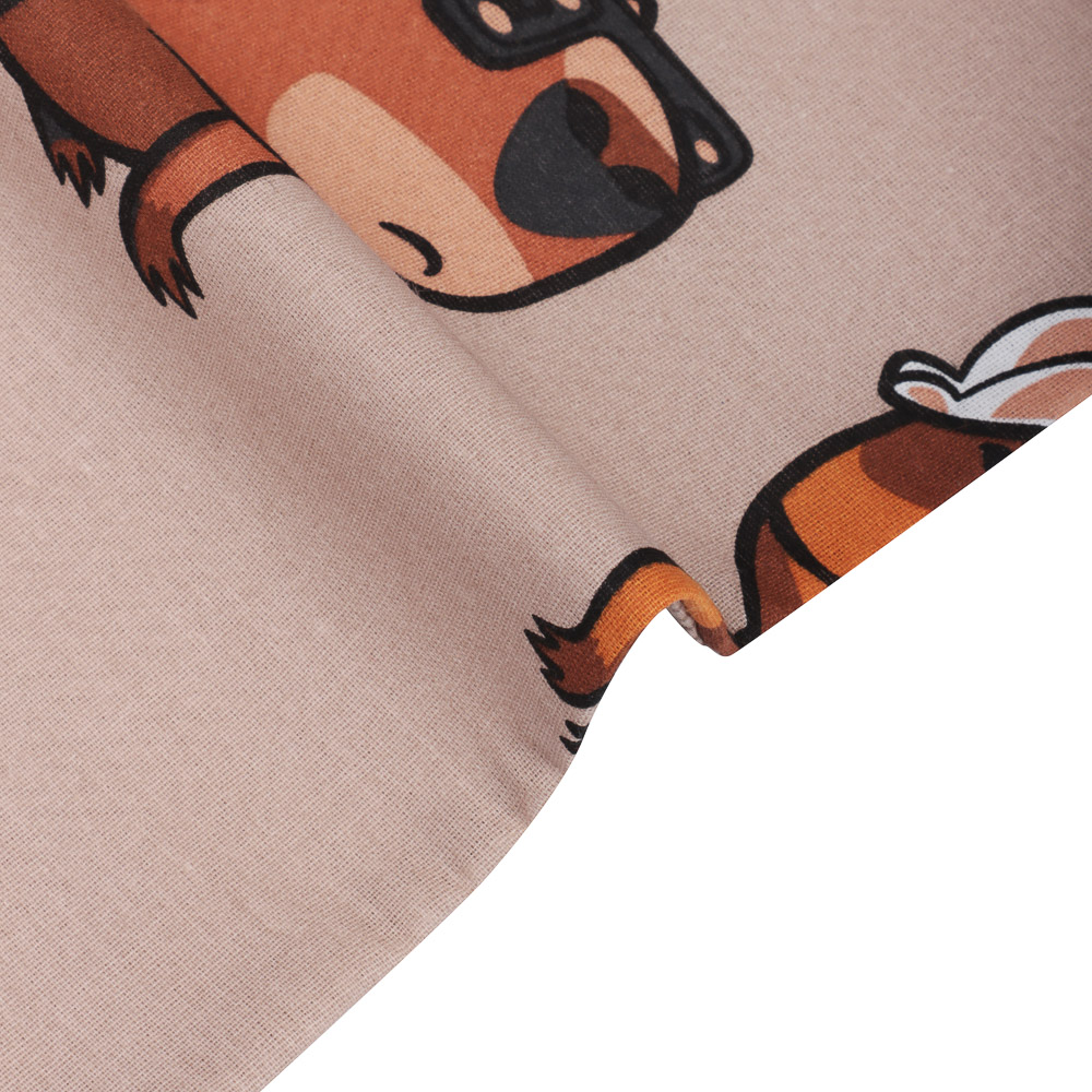 PROVANCE Капибары Комплект постельного белья 1,5 (3 предмета), бязь, 100% хлопок, арт.№ 421-380