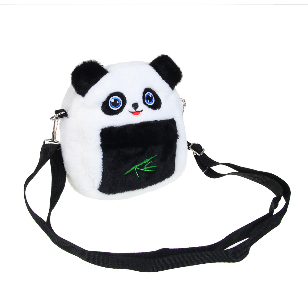 ИГРОЛЕНД Рюкзак детский мягкий "Пандуша", 16х21х4 см, полиэстер, арт.№ 025-039