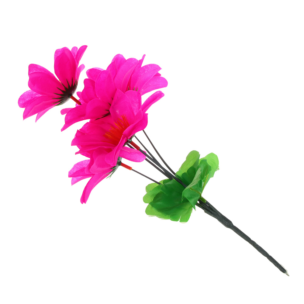 LADECOR Букет искусственных цветов, 30-35 см, ткань, пластик, железная проволока, арт.1, 6 цветов, арт.№ 535-154