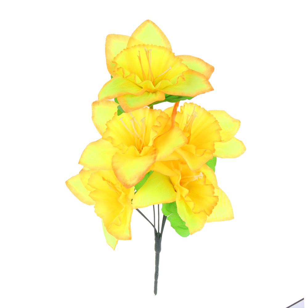 LADECOR Букет искусственных цветов, 30-35 см, ткань, пластик, железная проволока, арт.2, 6 цветов, арт.№ 535-156